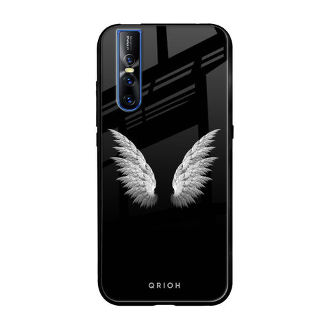 White Angel Wings Glossy Case for Vivo V15 Pro