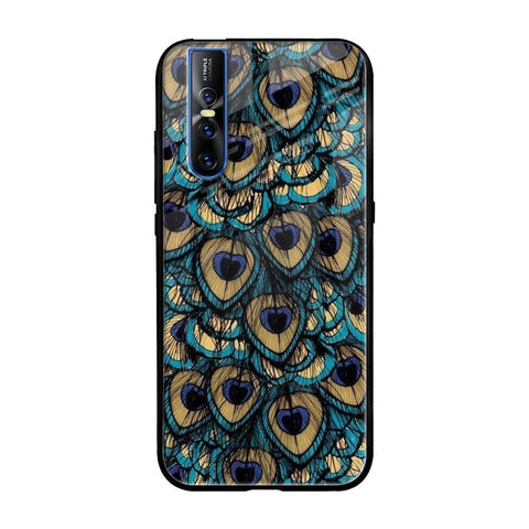Peacock Feathers Glossy case for Vivo V15 Pro