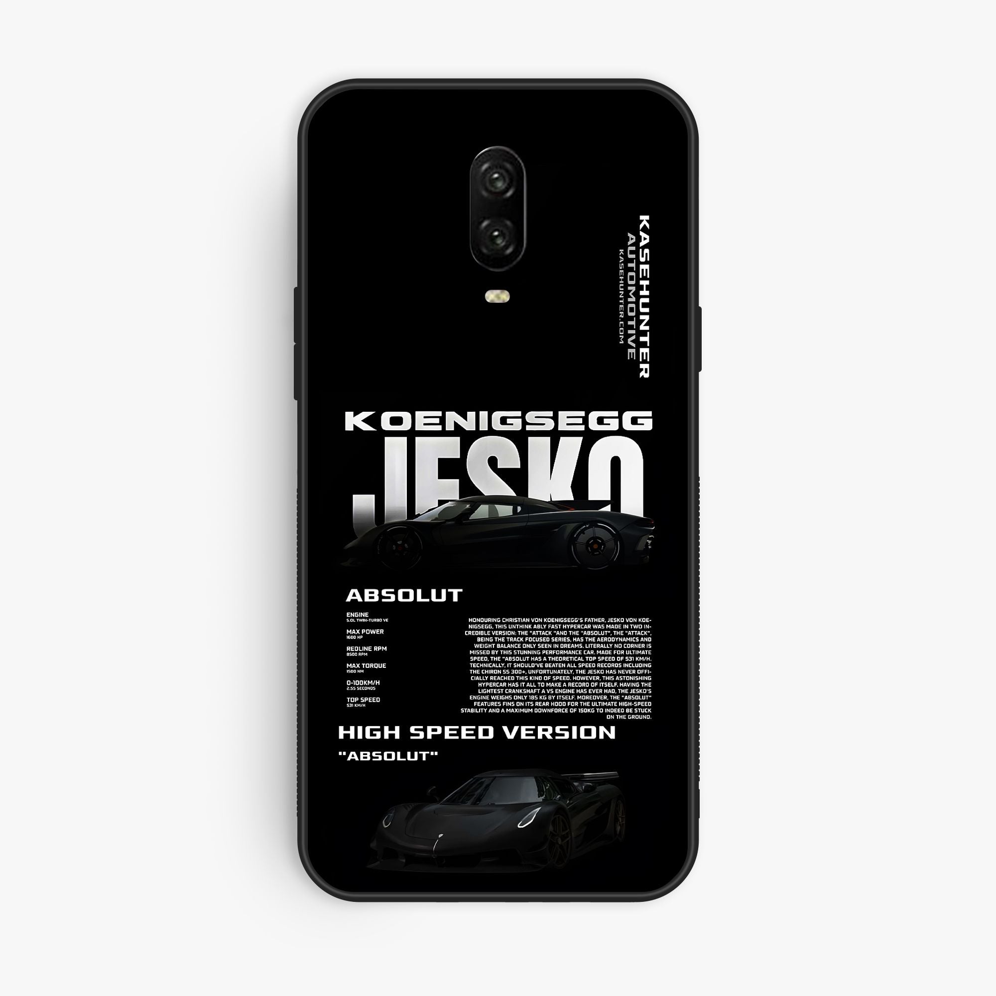 OnePlus 6T - Wallpaper 169 - Premium Printed Glossy Phone Case
