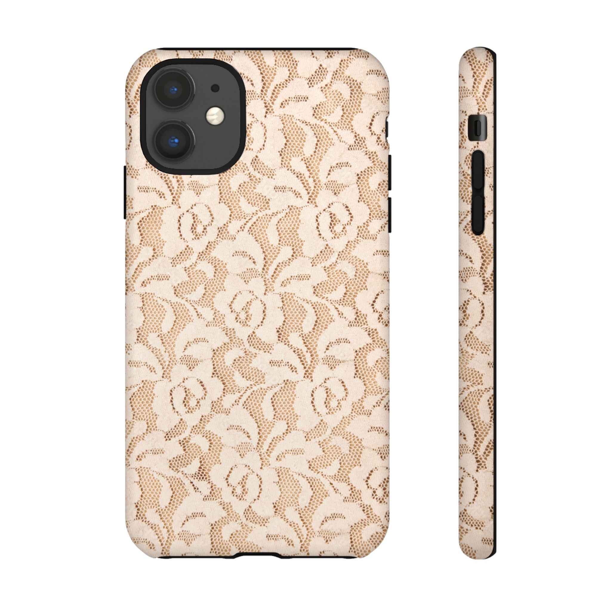 Coastal Toile Tough Case  Available For All iPhone Models