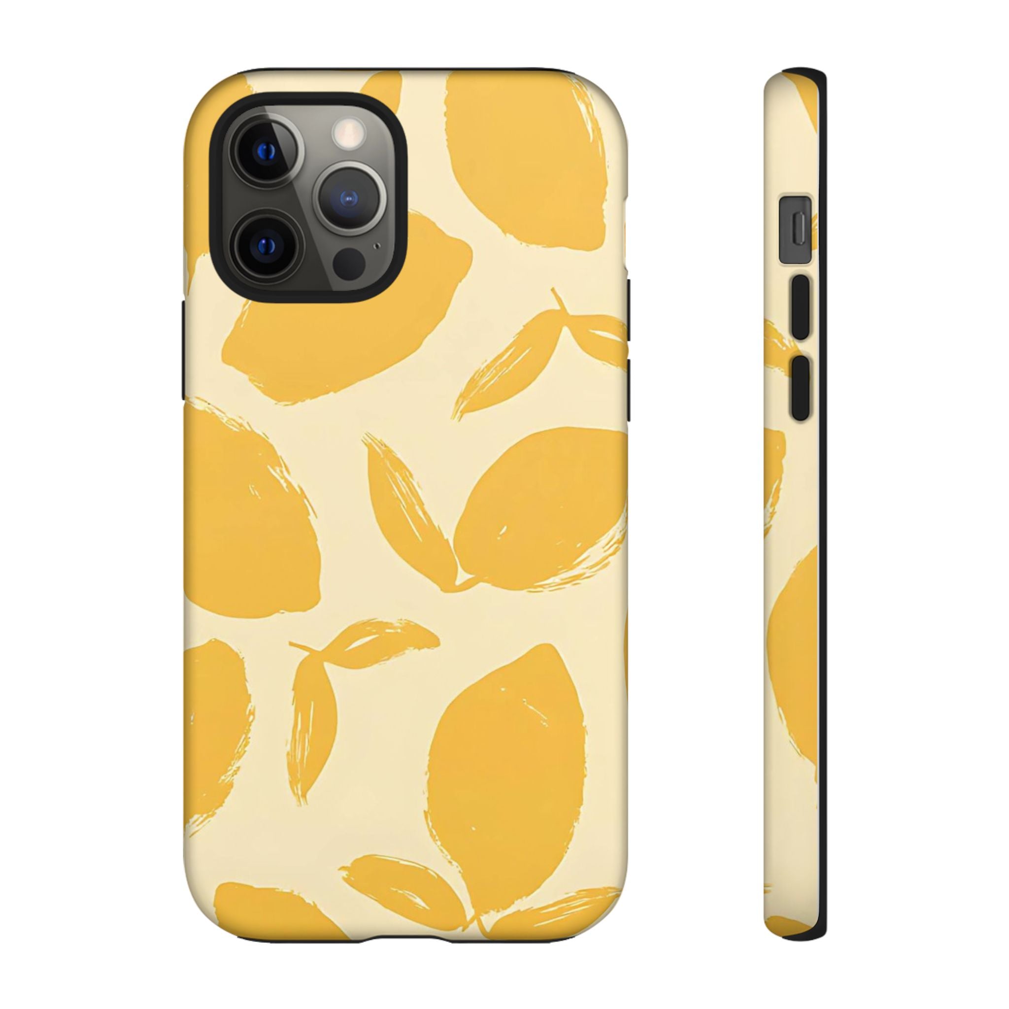 Citrus Glow Premium Tough Shining Phone Case (Double Layer) Available For All iPhone Models