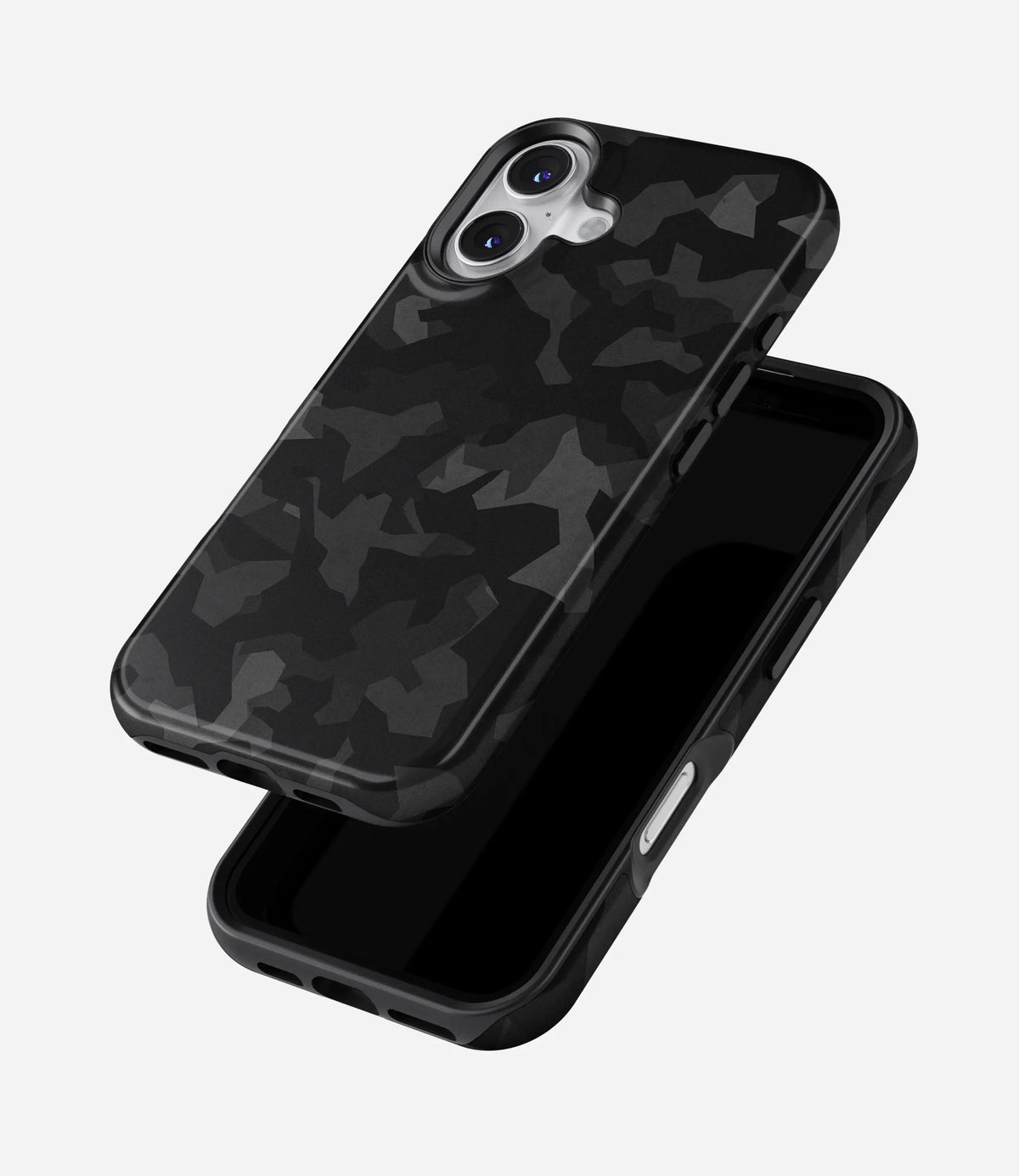 Stealth Night Camo Premium Tough Shining Phone Case (Double Layer) Available For All iPhone Models