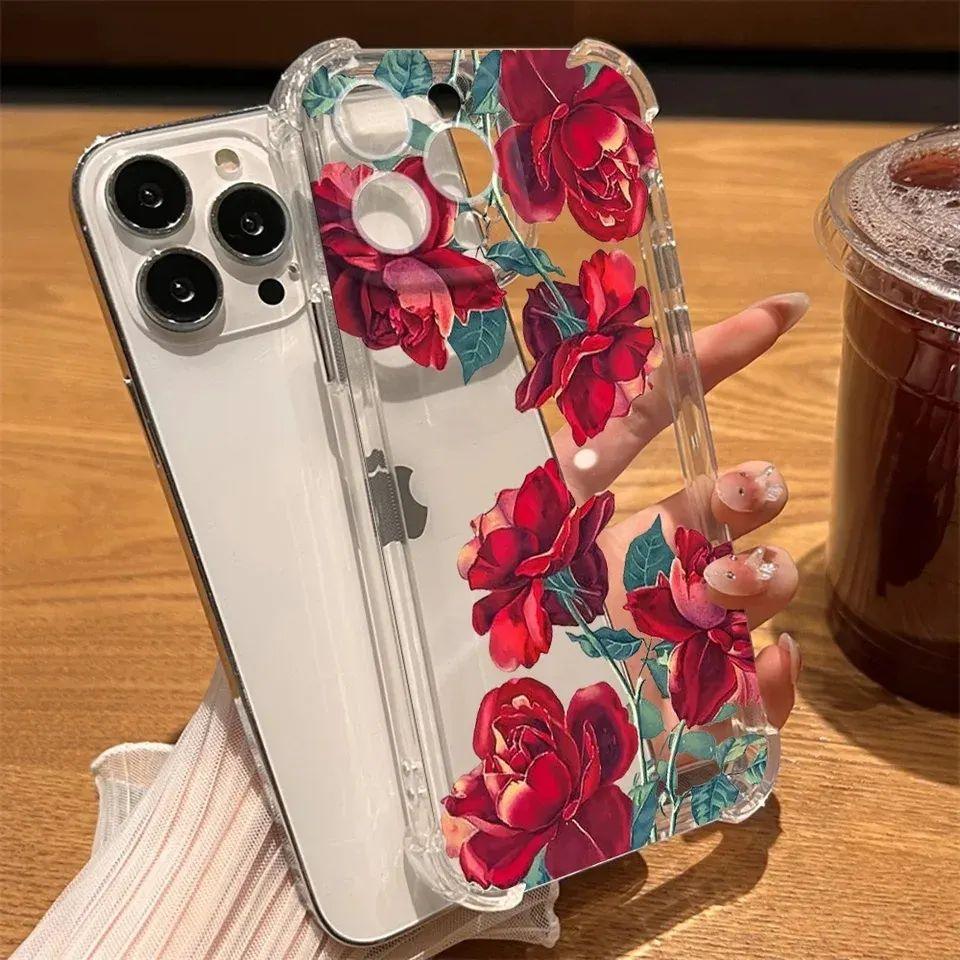 All Models Red Rose Cases - Case On