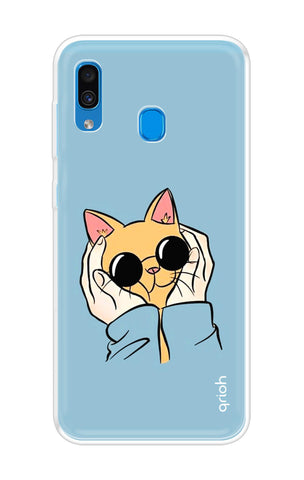 Attitude Cat Soft Cover for Samsung Galaxy A30