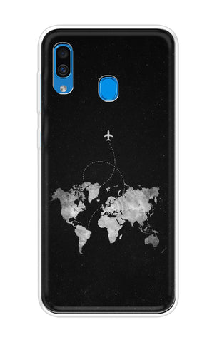 World Tour Soft Cover for Samsung Galaxy A30