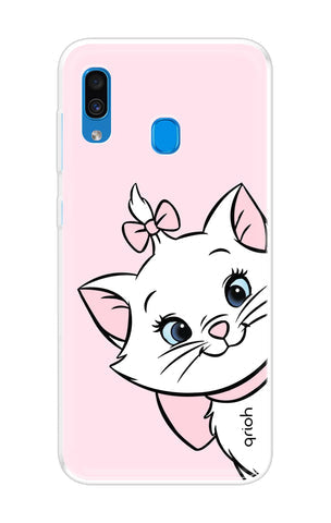 Cute Kitty Soft Cover For Samsung Galaxy A30