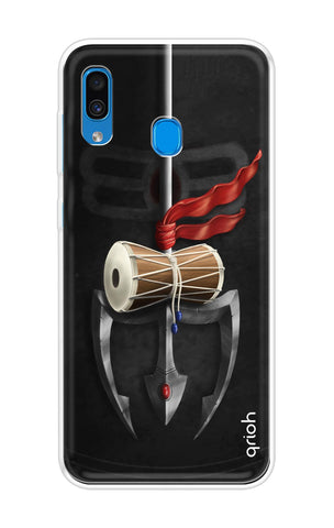 Mahadev Trident Soft Cover For Samsung Galaxy A30