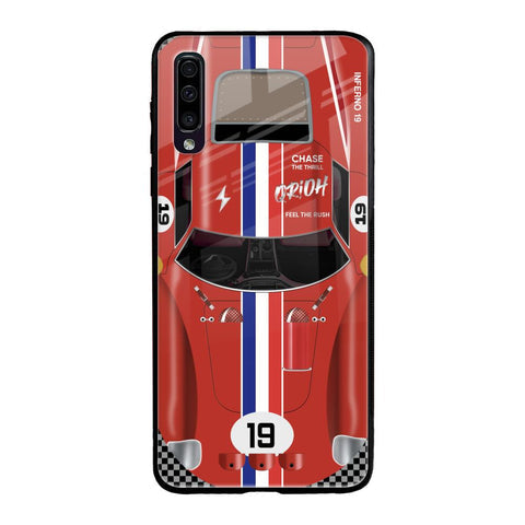 Racing Vintage Glossy Case for Samsung Galaxy A50