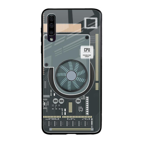 Motherboard Circuit Glossy Case for Samsung Galaxy A50