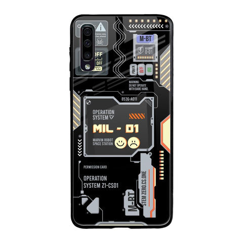 Exposed Parts Glossy Case for Samsung Galaxy A50