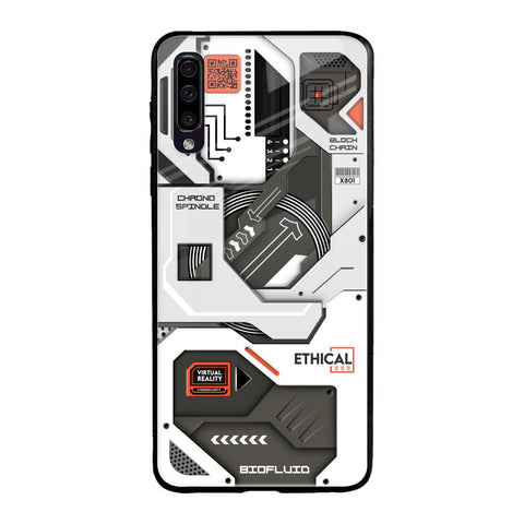 Explore Circuit Glossy Case for Samsung Galaxy A50