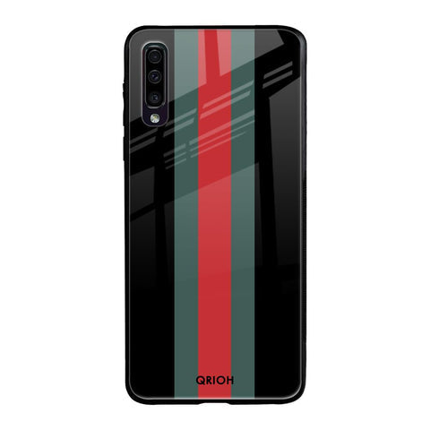 Vertical Stripes Glossy Case for Samsung Galaxy A50