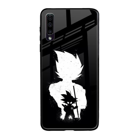 Monochrome Goku Glossy Case for Samsung Galaxy A50