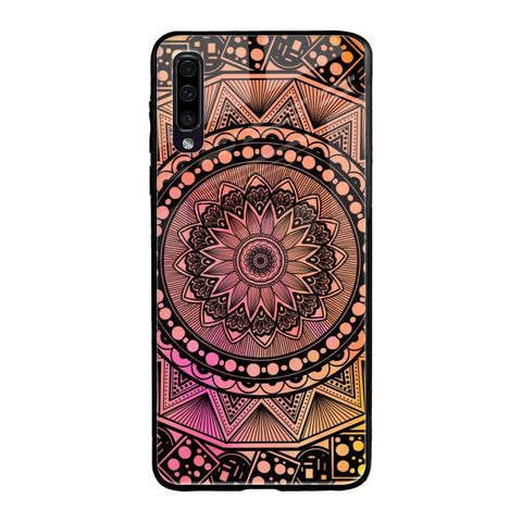 Floral Mandala Glossy Case for Samsung Galaxy A50