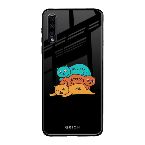 Anxiety Stress Glossy Case for Samsung Galaxy A50