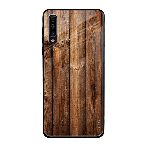 Timber Printed Glossy case for Samsung Galaxy A50