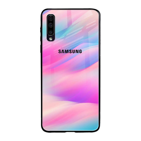 Colorful Waves Glossy case for Samsung Galaxy A50
