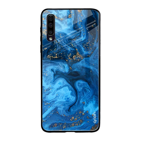 Gold Sprinkle Glossy case for Samsung Galaxy A50