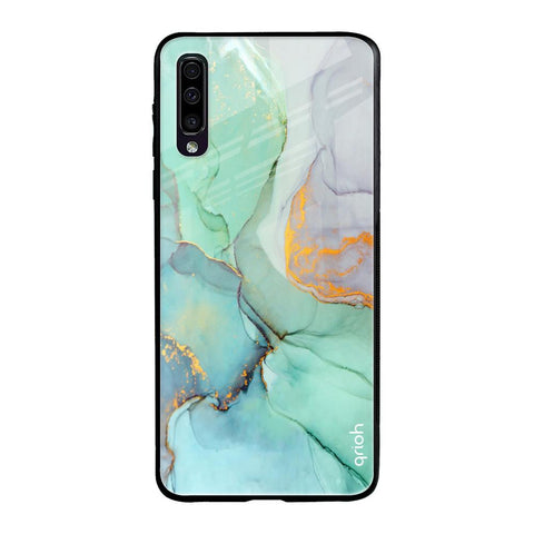 Green Marble Glossy case for Samsung Galaxy A50