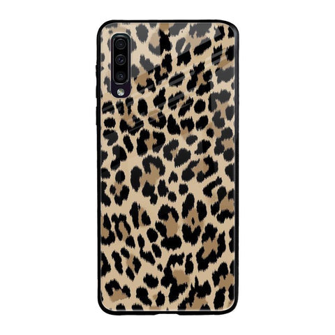 Leopard Seamless Glossy Case For Samsung Galaxy A50