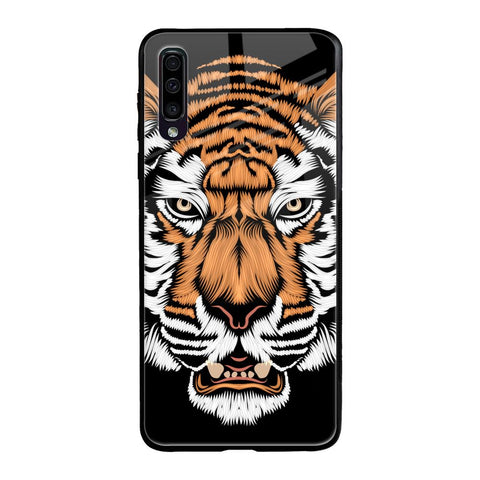 Angry Tiger Glossy Case For Samsung Galaxy A50