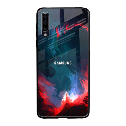 Brush Art Glossy Case For Samsung Galaxy A50