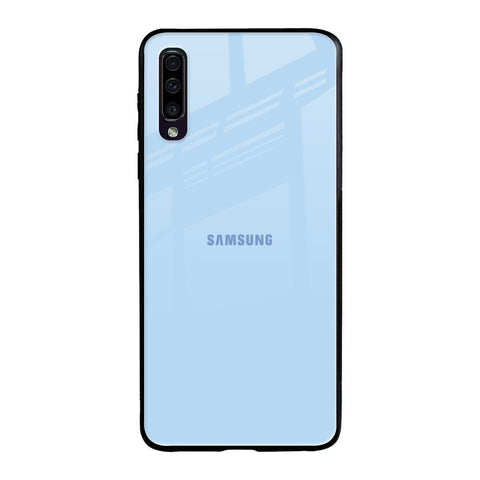 Pastel Sky Blue Glossy Case for Samsung Galaxy A50