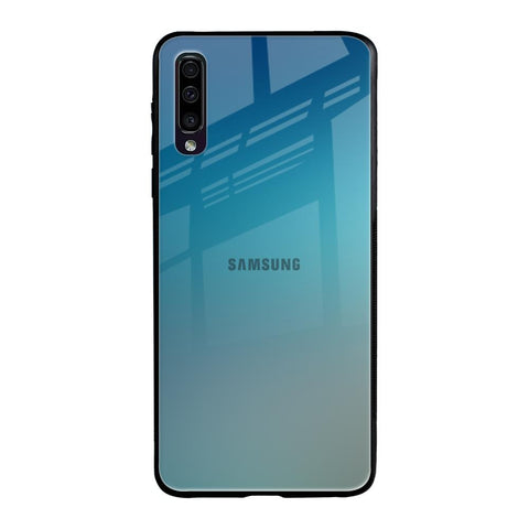 Sea Theme Gradient Glossy Case for Samsung Galaxy A50