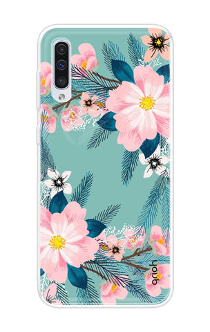 Wild flower Soft Cover for Samsung Galaxy A50