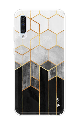 Hexagonal Pattern Soft Cover for Samsung Galaxy A50