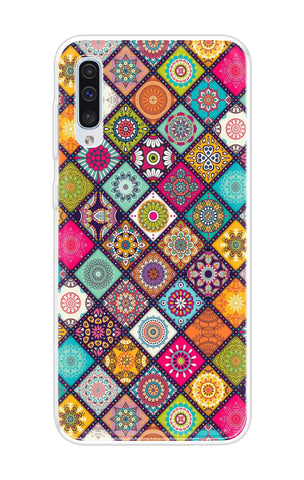 Multicolor Mandala Soft Cover for Samsung Galaxy A50
