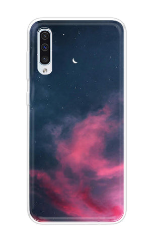 Moon Night Soft Cover For Samsung Galaxy A50