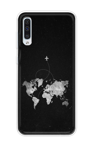 World Tour Soft Cover for Samsung Galaxy A50