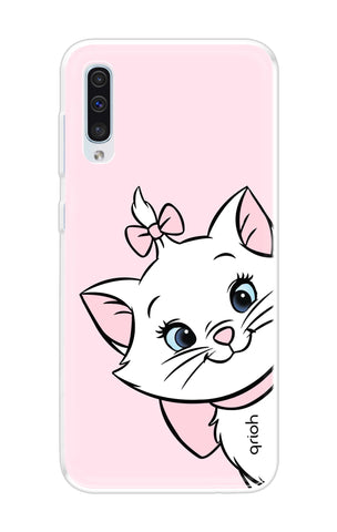 Cute Kitty Soft Cover For Samsung Galaxy A50