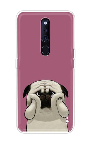 Chubby Dog Soft Cover for Oppo F11 Pro