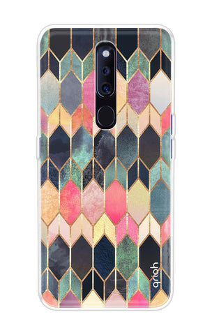 Shimmery Pattern Soft Cover for Oppo F11 Pro