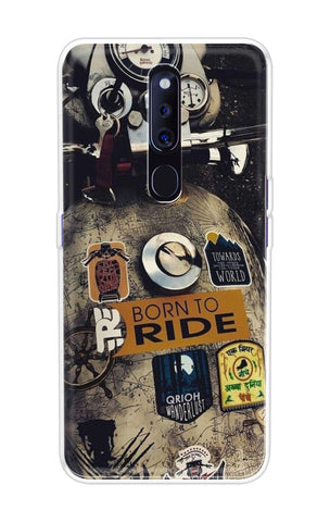 Ride Mode On Soft Cover for Oppo F11 Pro