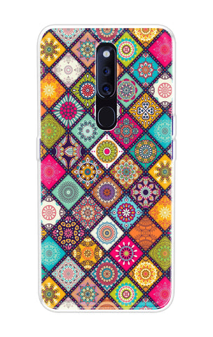 Multicolor Mandala Soft Cover for Oppo F11 Pro