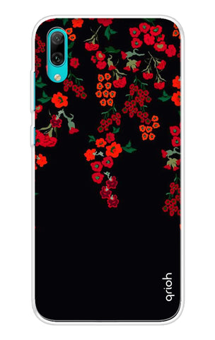 Floral Deco Soft Cover For Huawei Y7 Pro 2019