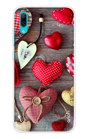 Valentine Hearts Soft Cover for Huawei Y7 Pro 2019