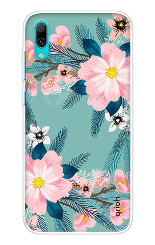 Wild flower Soft Cover for Huawei Y7 Pro 2019