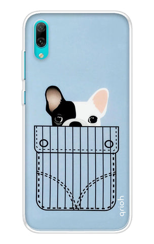 Cute Dog Soft Cover for Huawei Y7 Pro 2019