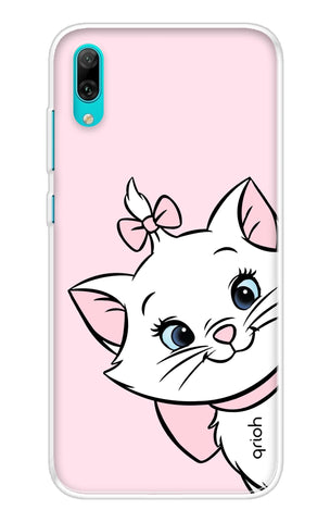 Cute Kitty Soft Cover For Huawei Y7 Pro 2019