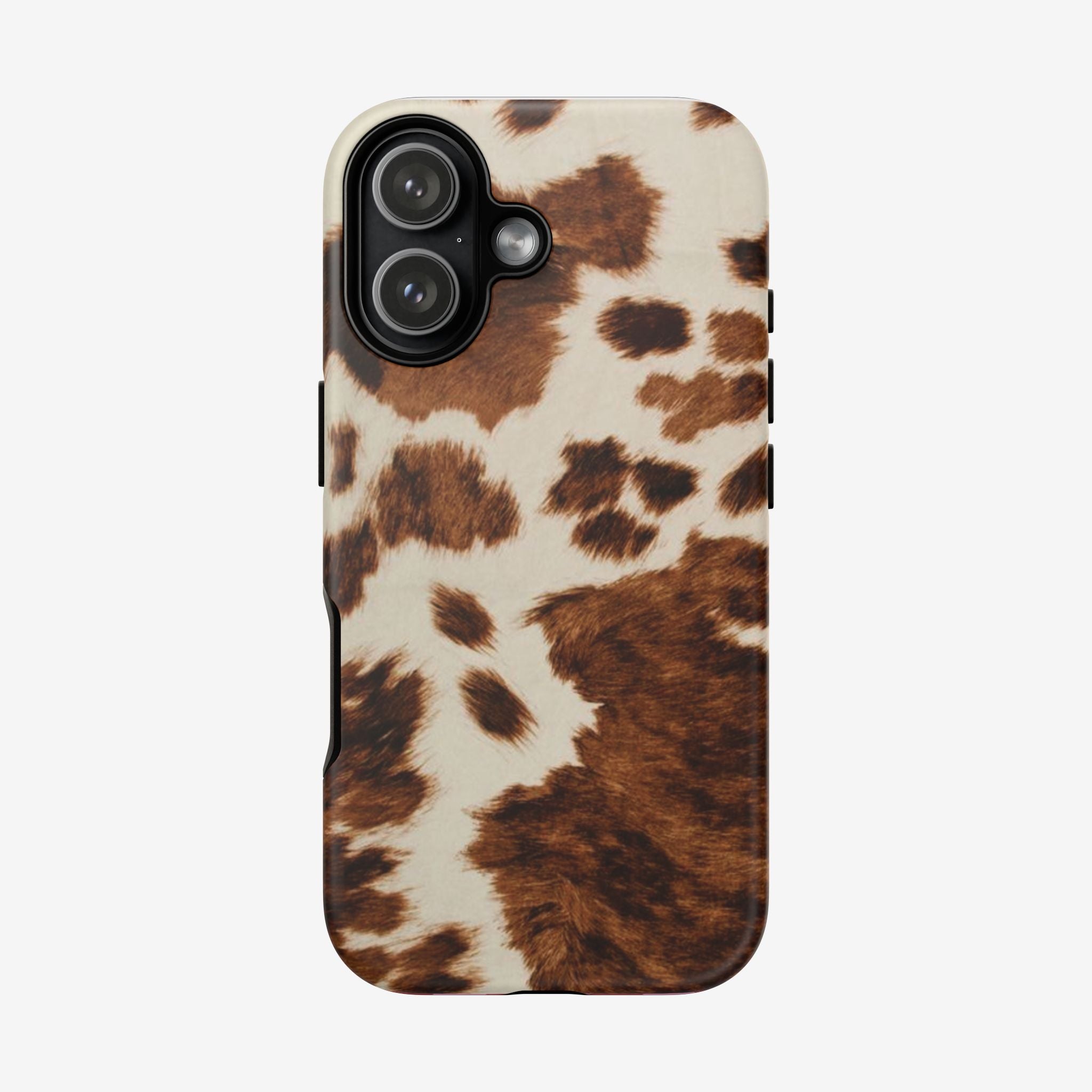 Cow Print Tough Case  Available For All iPhone Models