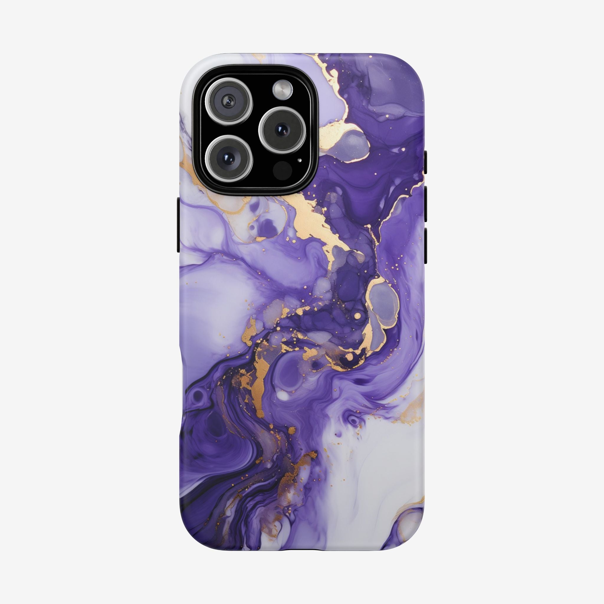 Violet Flow Premium Tough Shining Phone Case (Double Layer) Available For All iPhone Models
