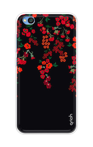 Floral Deco Soft Cover For Xiaomi Redmi Go