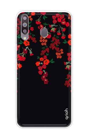 Floral Deco Soft Cover For Samsung Galaxy M30