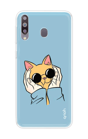 Attitude Cat Soft Cover for Samsung Galaxy M30