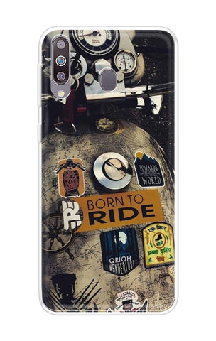 Ride Mode On Soft Cover for Samsung Galaxy M30