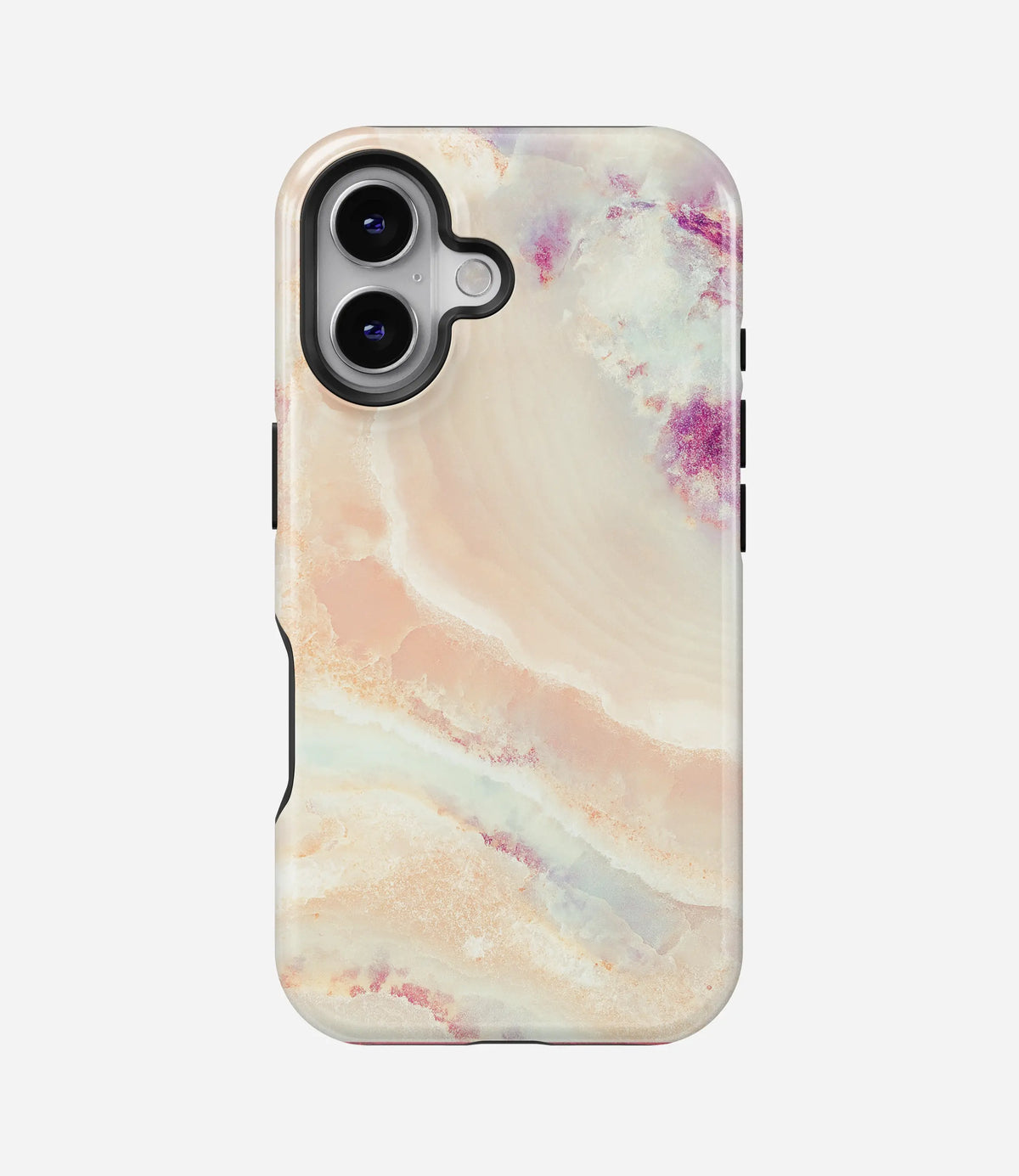 Peach Mist Premium Tough Shining Phone Case (Double Layer) Available For All iPhone Models